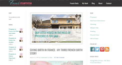 Desktop Screenshot of frenchmamma.com